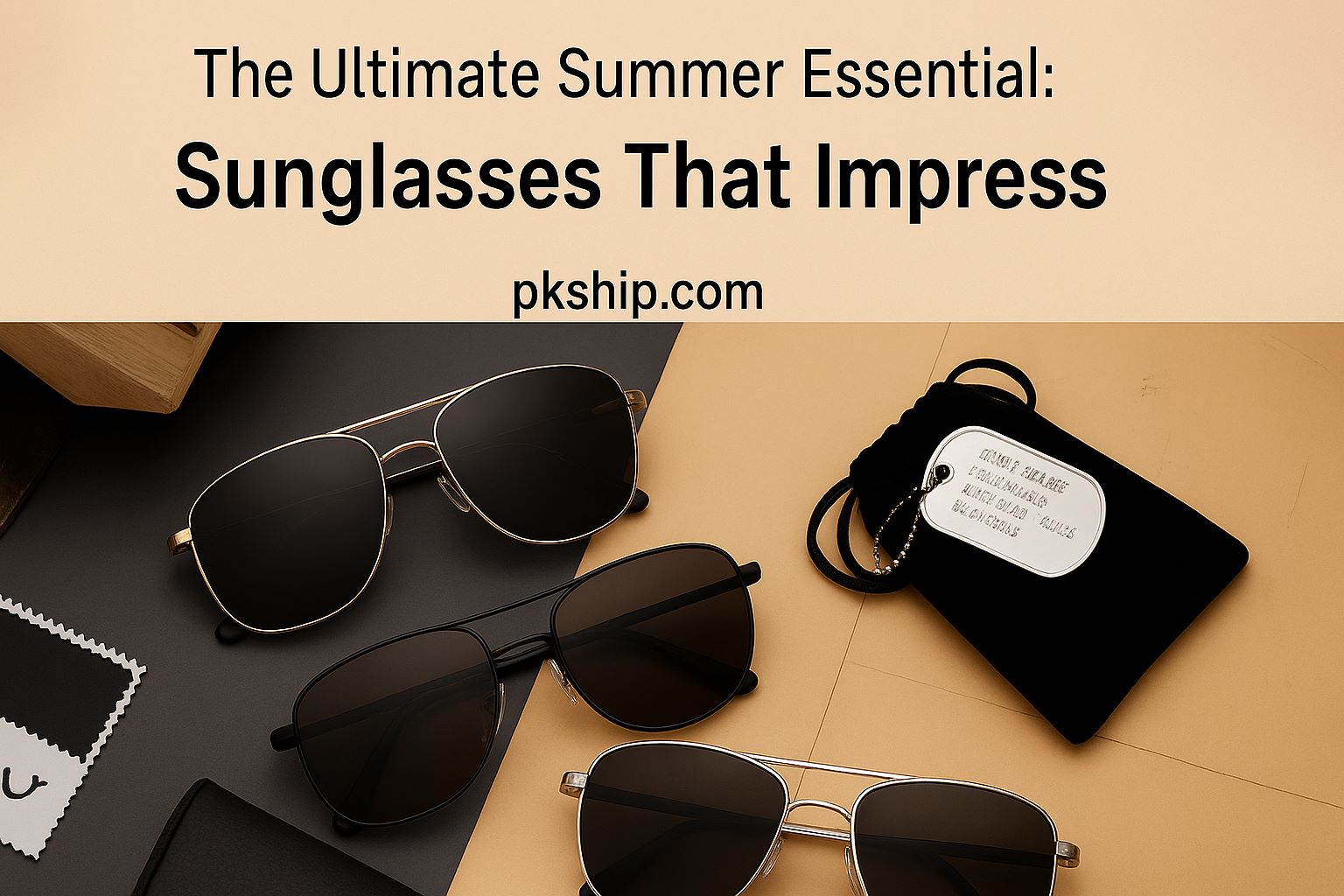 Sunglasses - The Ultimate Summer Essential